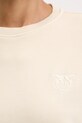 Pinko felpa in cotone 105510.A2RB beige
