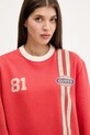 Guess Originals bluza bawełniana czerwony M5YQ25.KCPR1