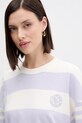 United Colors of Benetton bluza fioletowy 3Y04D10AM