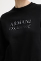 Bavlnená mikina Armani Exchange XW000747.AF16114 čierna
