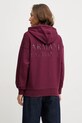 Odzież Armani Exchange bluza bawełniana XW000748.AF16114 bordowy