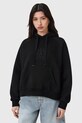 Mikina AllSaints STACKS s kapucňou čierna W131JC