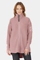 Didriksons bluza polarowa SALLY bez kaptura różowy 505165