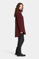 Fleecová mikina Didriksons UMI 505941 burgundské