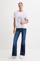 Μπλούζα Pepe Jeans PL581524 μωβ AW25