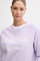 Μπλούζα Pepe Jeans PL581524 μωβ