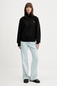 Guess Jeans bluza bawełniana W5YQ09.K68I4 czarny AW25