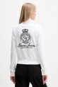 Odzież Guess Jeans bluza bawełniana W5YQ17.K68I4 biały
