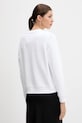 Oblečení Bavlněná mikina Guess Jeans W5YQ28.KCPR1 bílá
