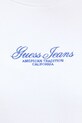 Guess Jeans hanorac de bumbac W5YQ28.KCPR1 alb