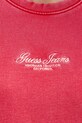 Bavlněná mikina Guess Jeans W5YQ28.KCPR1 červená