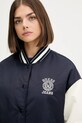 Bomber jakna Guess Jeans mornarsko modra W5YL15.WHAA2