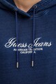 Хлопковая кофта Guess Jeans W5YQ11.KCXQ1 тёмно-синий