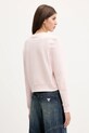 Одяг Бавовняна кофта Guess Jeans W5YQ15.K68I4 рожевий