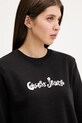 Бавовняна кофта Guess Jeans чорний W5YQ15.K68I4