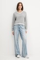 Суичър Guess Jeans W5YQ18.K68I4 сив AW25