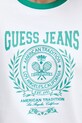 Bavlněná mikina Guess Jeans W5YQ20.K68I4 bílá