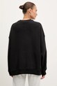 Îmbrăcăminte adidas Originals hanorac de bumbac 3-Stripes JX5285 negru