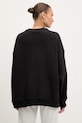 Abbigliamento adidas Originals felpa in cotone 3-Stripes JX5285 nero
