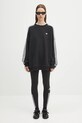 Pamučna dukserica adidas Originals 3-Stripes JX5285 crna