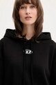 Diesel bluza bawełniana F-BUXT-HOOD-OD czarny A19448.0BMBJ