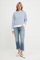 Marc O'Polo hanorac de bumbac 5000006574 bleumarin AW25