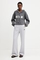 MSGM sweter wełniany 3941MDM219.257785 szary AW25