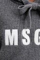 MSGM sweter wełniany 3941MDM219.257785 szary