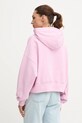 Ruházat MSGM pamut melegítőfelső 3941MDM509.257799 rózsaszín
