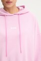MSGM pamut melegítőfelső 3941MDM509.257799 rózsaszín