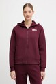 Кофта EA7 Emporio Armani с капюшоном бордо AF13151.7W000675