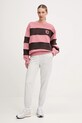 EA7 Emporio Armani hanorac de bumbac AF16427.7X000143 roz AW25