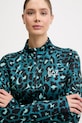 EA7 Emporio Armani bluza sportowa turkusowy AF14634.7W000396