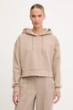 Кофта з вовною Guess MURIEL з еластаном бежевий V5BQ14.KCX52