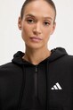 adidas felső Essentials 3-Stripes fekete JN1956