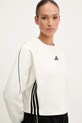 adidas bluză Stadium bej JW0506