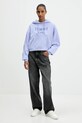 Tommy Jeans bluza bawełniana DW0DW21598 niebieski AW25