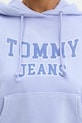 Tommy Jeans hanorac de bumbac DW0DW21598 albastru