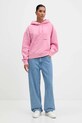 Tommy Jeans bluza DW0DW21609 różowy AW25