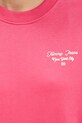 Tommy Jeans bluza bawełniana DW0DW21960 różowy