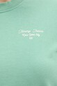 Tommy Jeans felpa in cotone DW0DW21960 verde