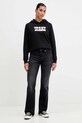 Tommy Jeans bluza bawełniana DW0DW21962 czarny AW25