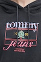 Хлопковая кофта Tommy Jeans DW0DW22169 чёрный