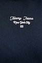 Bavlnená mikina Tommy Jeans DW0DW22170 tmavomodrá