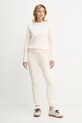 Bavlněná mikina Armani Exchange XW000985.AF14284 béžová AW25