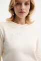 Bavlněná mikina Armani Exchange béžová XW000985.AF14284