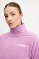Φούτερ εξωτερικού χώρου adidas TERREX Multi Essentials μωβ JM3113