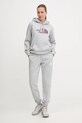 Μπλούζα The North Face Drew Peak NF0A89EHFB31 γκρί AW25