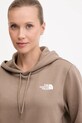 Μπλούζα The North Face Simple Dome καφέ NF0A89EYBOW1