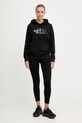 Μπλούζα The North Face Drew Peak Light NF0A8C1DKY41 μαύρο AW25